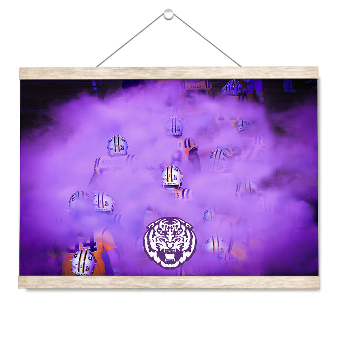 LSU Tigers - The Bayou - College Wall Art #Hanging Canvas