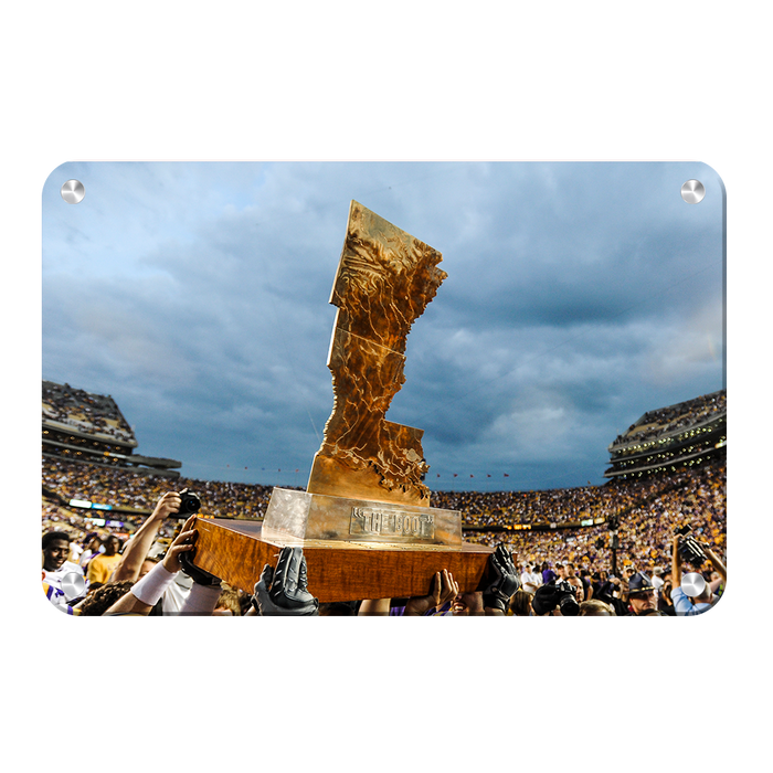 LSU Tigers - The Boot - College Wall Art #Metal