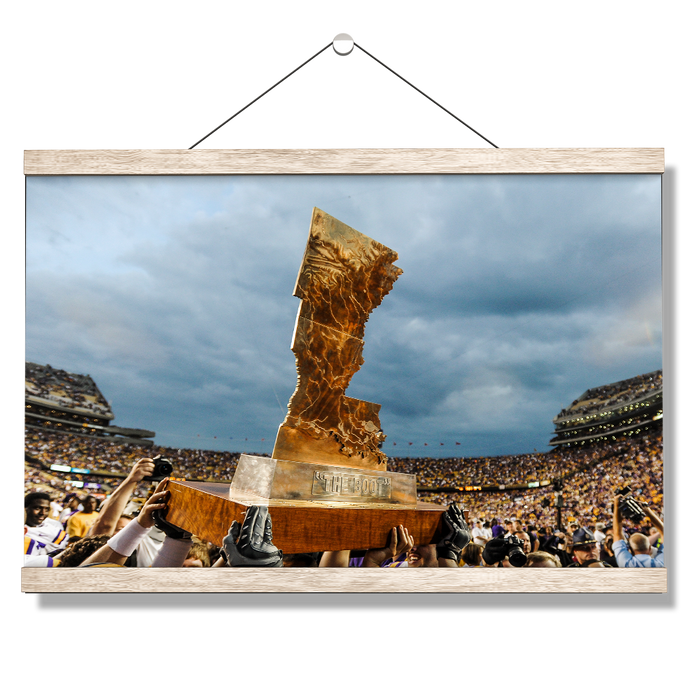 LSU Tigers - The Boot - College Wall Art #Hanging Canvas
