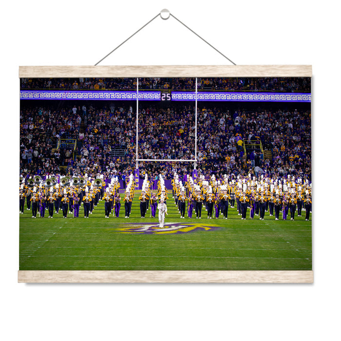 LSU Tigers - The Golden Band from Tigerland - College Wall Art #Hanging Canvas