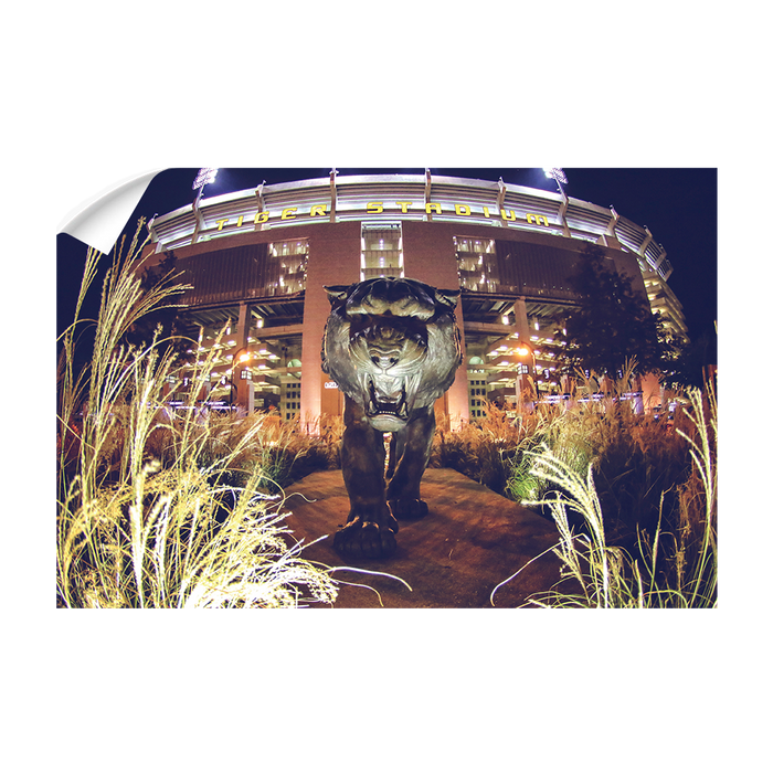 LSU Tigers - Tiger Night - College Wall Art #Wall Decal