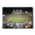 LSU TIGERS - Tiger Stadium View - College Wall Art #Canvas