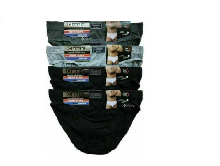 Men’s Classic Sports Briefs (S–XXL)
