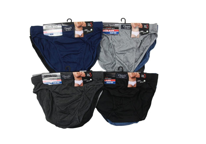 Men’s Classic Sports Briefs (S–XXL)