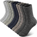 Men’s Wool Thermal Hiking Socks (3, 6, 9 or 12 Pairs)