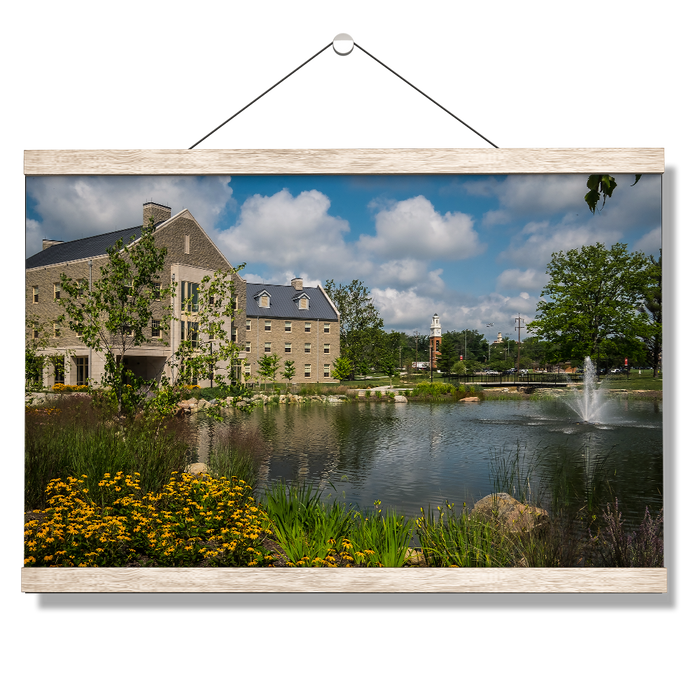 Miami RedHawks - Spring Campus - College Wall Art #Hanging Canvas