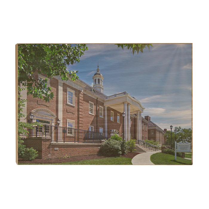 Miami RedHawks<sub>&reg;</sub> - Benton Hall - College Wall Art #Wood