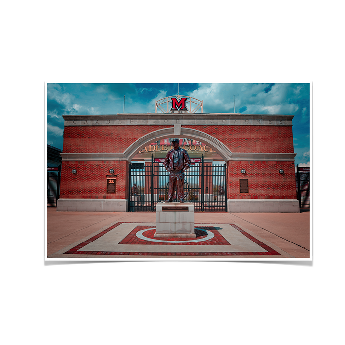 Miami RedHawks<sub>&reg;</sub> - Miami Cradle of Coaches - College Wall Art#Poster