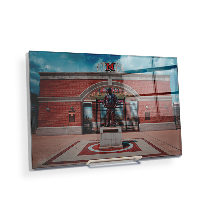 Miami RedHawks<sub>&reg;</sub> - Miami Cradle of Coaches - College Wall Art#Acrylic Mini