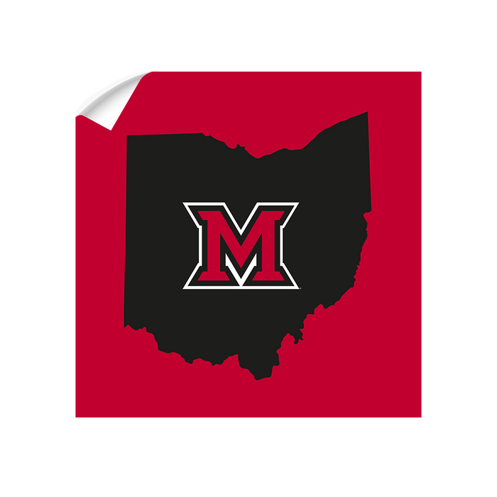 Miami RedHawks<sub>&reg;</sub> - Miami - College Wall Art#Wall Decal