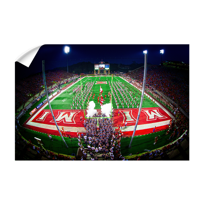 Miami RedHawks<sub>&reg;</sub> - Yager Stadium Grand Entrance - College Wall Art#Wall Decal