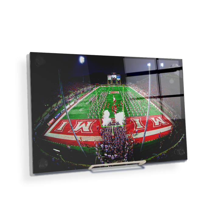 Miami RedHawks<sub>&reg;</sub> - Yager Stadium Grand Entrance - College Wall Art#Acrylic Mini