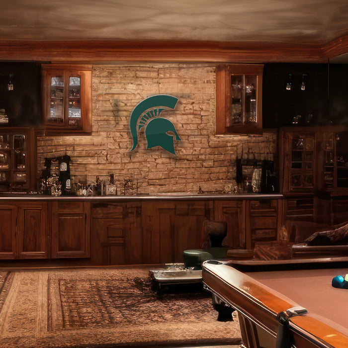 Michigan State Spartans - Spartans Mark Single Layer Dimensional