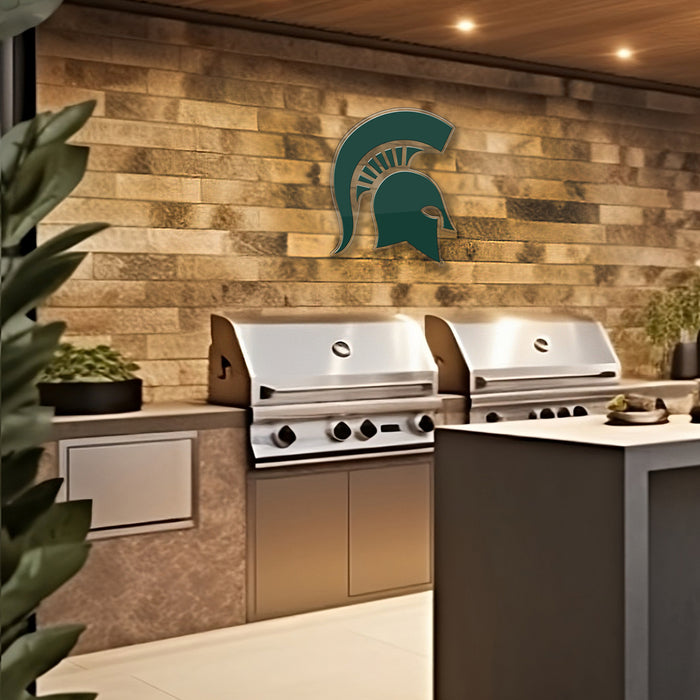 Michigan State Spartans - Spartans Mark Single Layer Dimensional