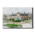 Michigan State -  Lowden Watercolor - College Wall Art #Canvas