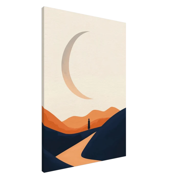 Minimalist Magical Landscape A sleek minimalist 4 - Shop Ai Art WebShop - Digital Art online Store