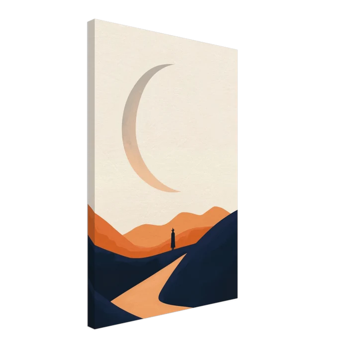 Minimalist Magical Landscape A sleek minimalist 4 - Shop Ai Art WebShop - Digital Art online Store
