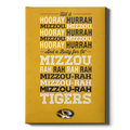 Missouri Tigers - Hooray Mizzou - College Wall Art #Canvas