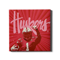 Nebraska Cornhuskers - Huskers Retro - College Wall Art #Canvas