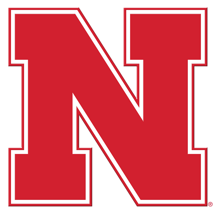 Nebraska Cornhuskers - Nebraska Mark Single Layer Dimensional