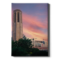 Nebraska Cornhuskers - Sunset, Mueller Tower and Memorial - College Wall Art #Canvas