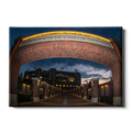Nebraska Cornhuskers - Sunset through the Hall of Fame - College Wall Art #Canvas