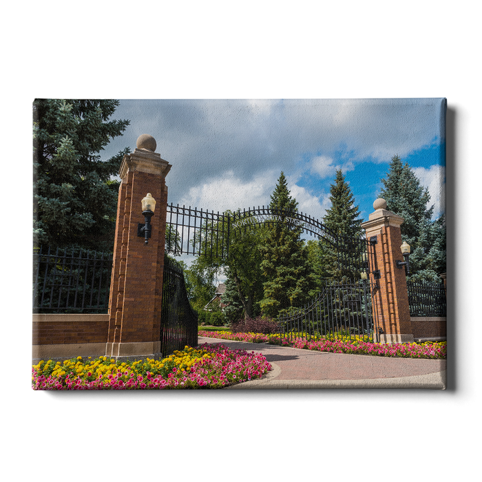 North Dakota State Bisons - North Dakota State University Gates - College Wall Art #Canvas