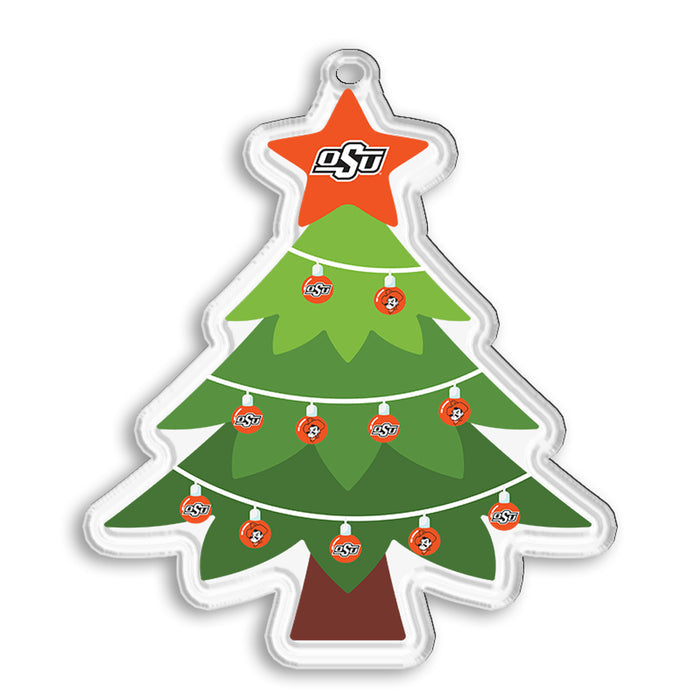 Oklahoma State Cowboys - Oklahoma State Christmas Tree Ornament
