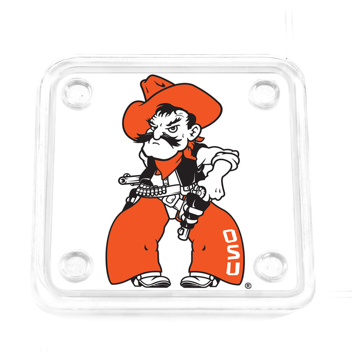 Oklahoma State Cowboys - Pistol Pete Drink Coaster