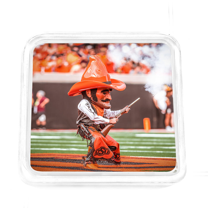 Oklahoma State Cowboys - Pistol Pete Drink Coaster