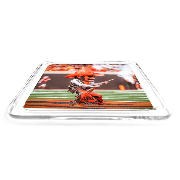 Oklahoma State Cowboys - Pistol Pete Drink Coaster