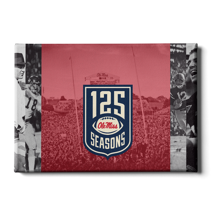 Ole Miss Rebels - 125 Ole Miss - College Wall Art #Canvas