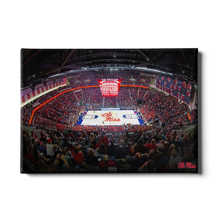 Ole Miss Rebels - Pavilion Opening - College Wall Art #Canvas