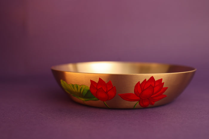 Padma Kansa Serving Bowl