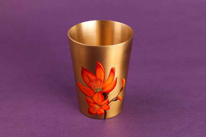 Palash Kansa Jug and Glass set