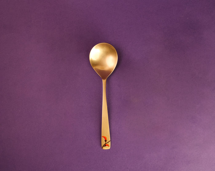 Palash Kansa Serving Bowl