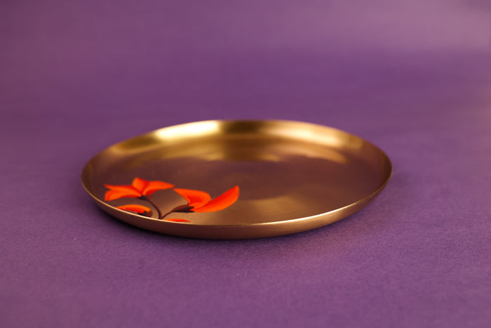 Palash Kansa Side Plate
