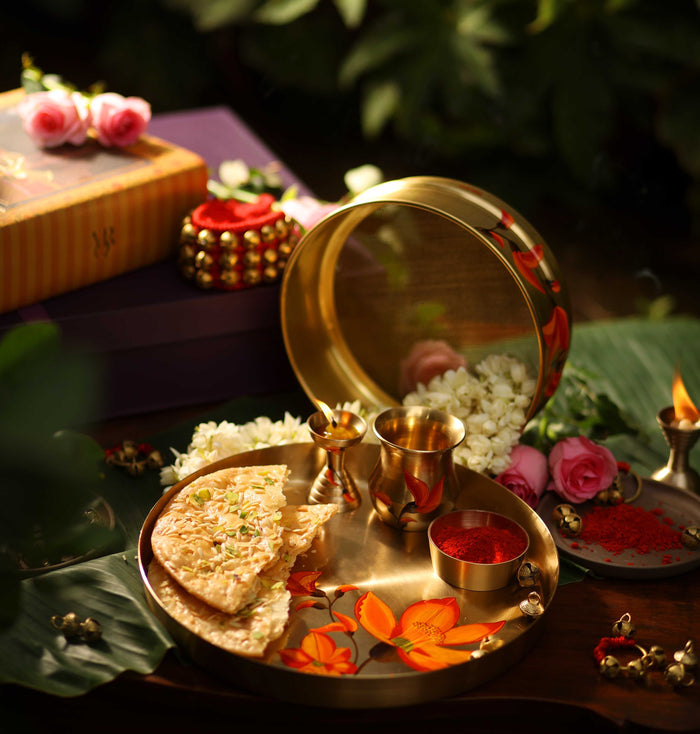 Palash Karwa Chauth Pooja Channi