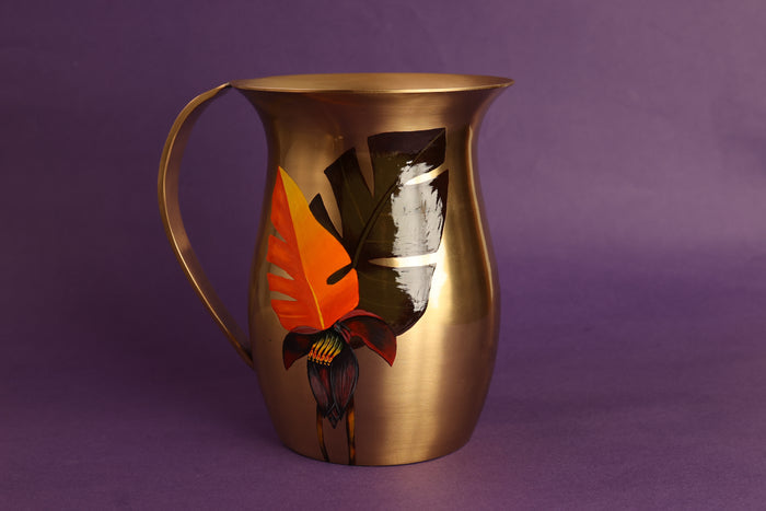 Patra Kansa Jug and Glass set