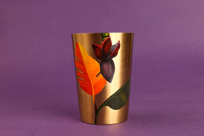 Patra Kansa Jug and Glass set