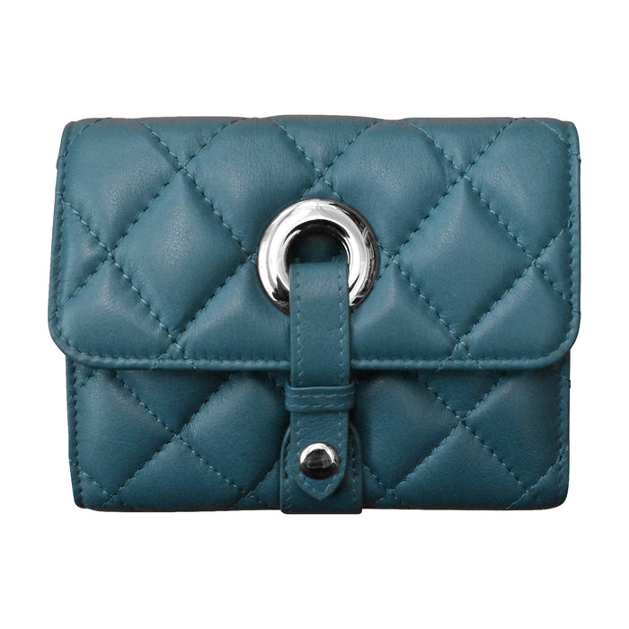 QUILTED SMALL WALLET
