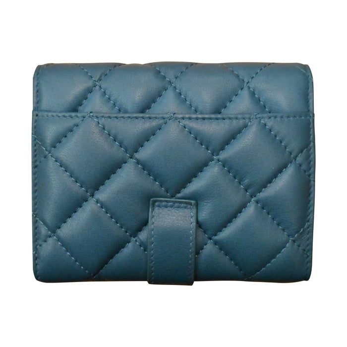 QUILTED SMALL WALLET
