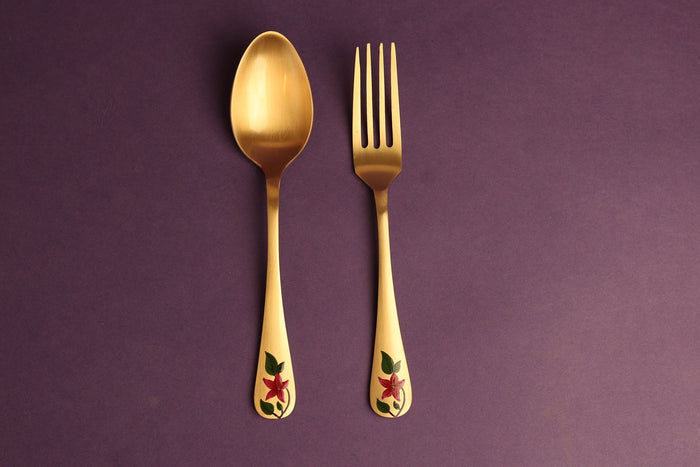 Rani Bagh Pital Cutlery Set of 6