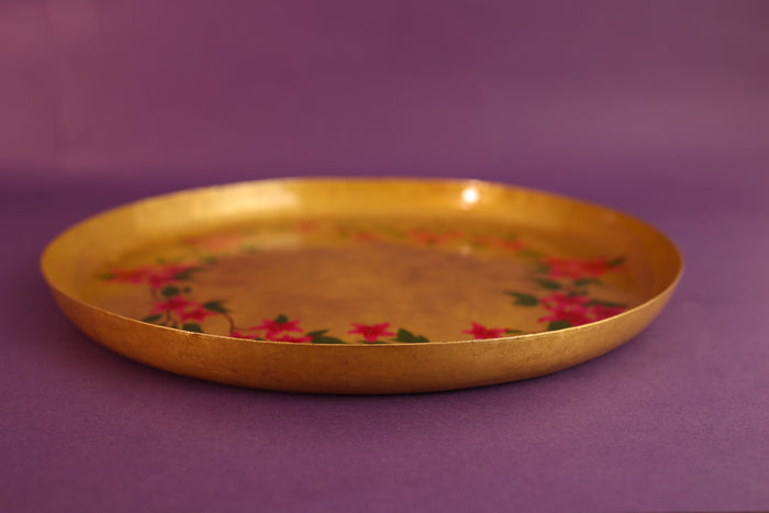 Rani Bagh Pital Flat Platter