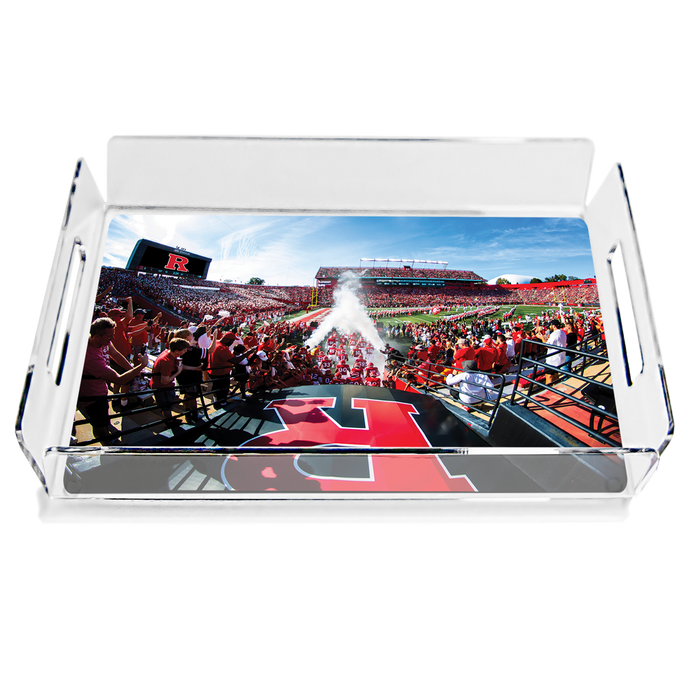 Rutgers Scarlet Knights - Enter Rutgers Decorative Serving Tray