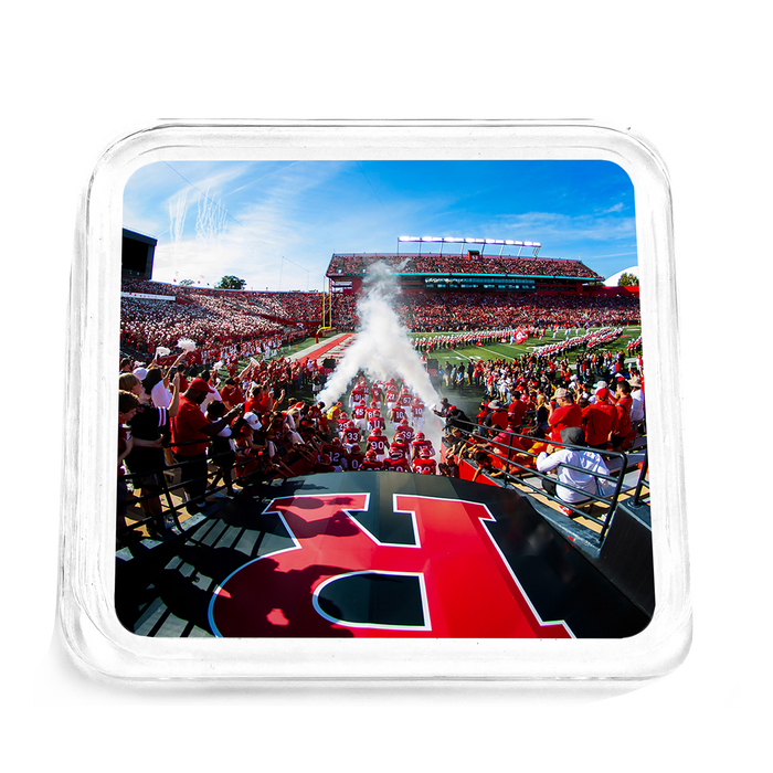 Rutgers Scarlet Knights - Enter Rutgers Drink Coaster