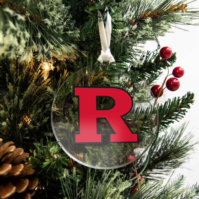 Rutgers Scarlet Knights - R Logo Ornament & Bag Tag