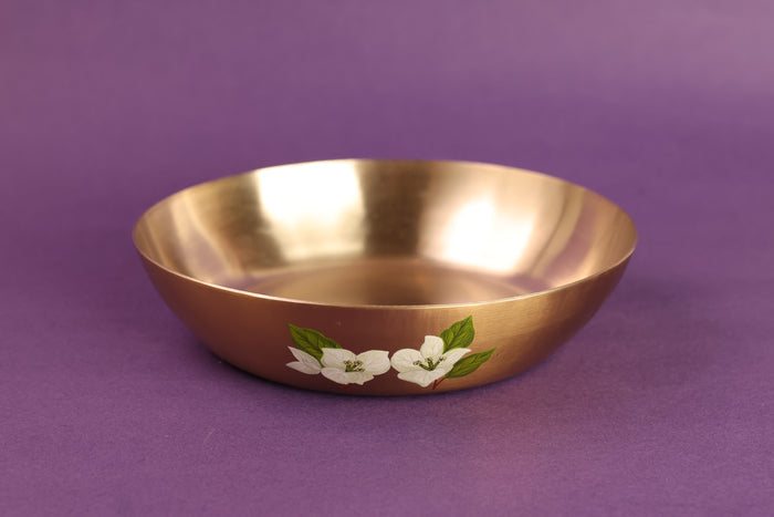 Saphed Kansa Serving Bowl