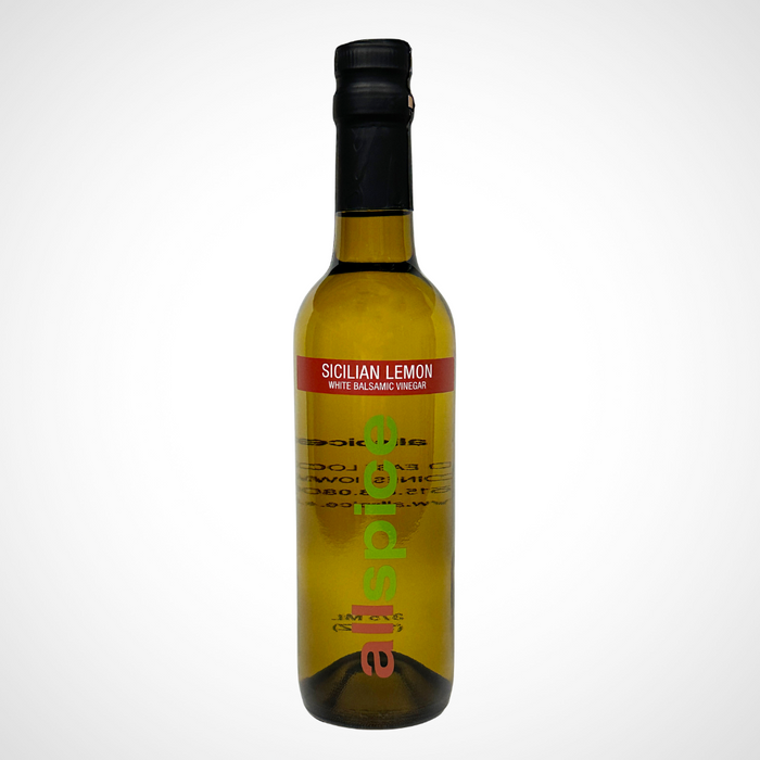 Sicilian Lemon White Balsamic Vinegar 375 ml (12 oz) Bottle