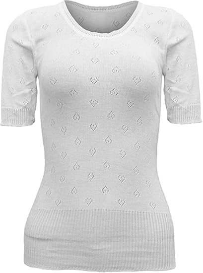 Snowdrop Women’s White Thermal Vests – Six Styles